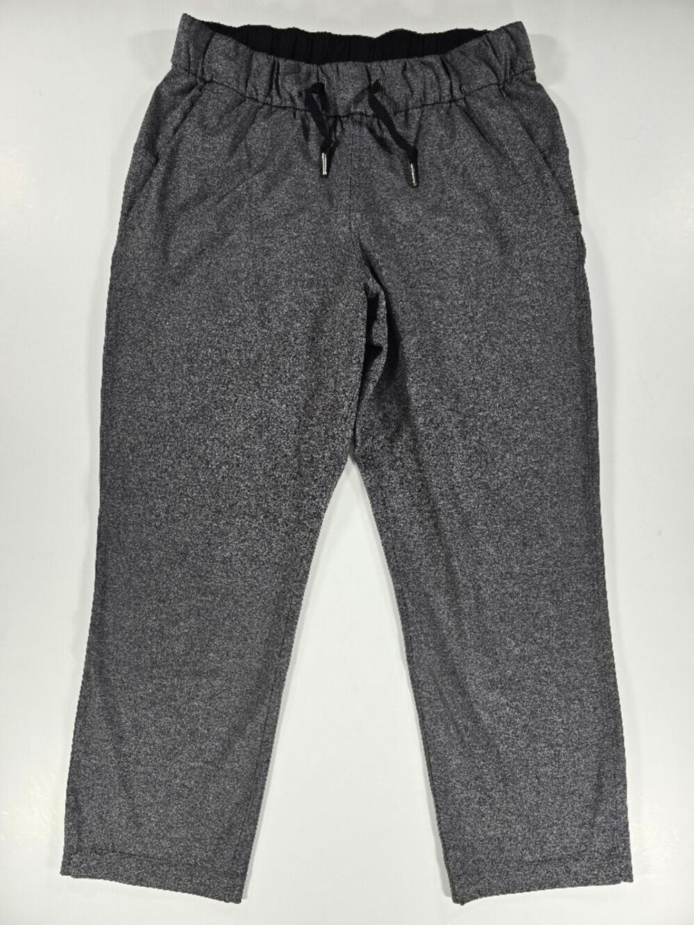 LULULEMON On The Fly Pant 23" Inseam Women's 6 Gray Crop Woven Athlesiure Gym